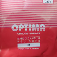 【マンドロンチェロ】OPTIMA　赤　C線（４弦）