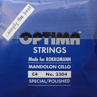 【マンドロンチェロ】OPTIMA　青　C線（４弦）