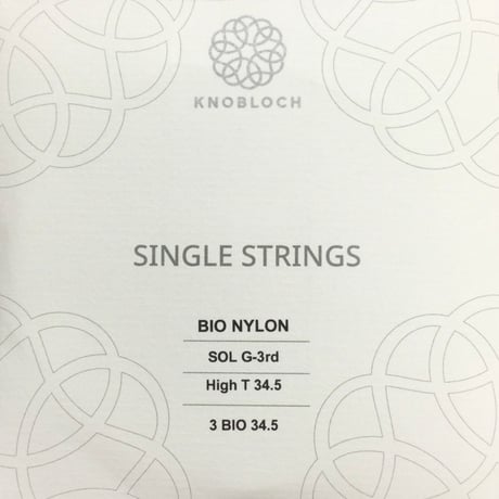 【ギター】ノブロック　BIナイロン　3弦