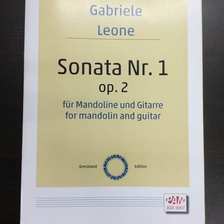レオーネ／Sonata Nr. 1 Op.2（Mn＆Gt）　Leone