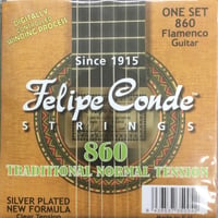 【フラメンコギター】フェリペ・コンデ　860 セット　Traditional Normal Tension
