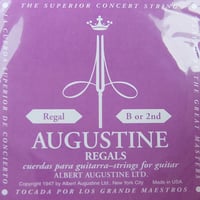 【ギター】AUGUSTINE　リーガル　２弦