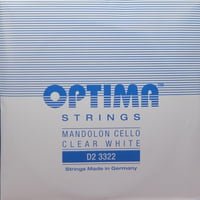 【マンドロンチェロ】OPTIMA　クリアホワイト　D線（２弦）
