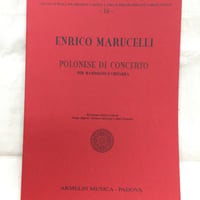 マルチェッリ／演奏会用ポロネーズ　Polonese da Concerto  (マンドリン＆ギター) E. Marucelli