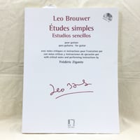 ブローウェル：シンプルエチュード[ジガンテ監修] 音源ファイル ダウンロード可能