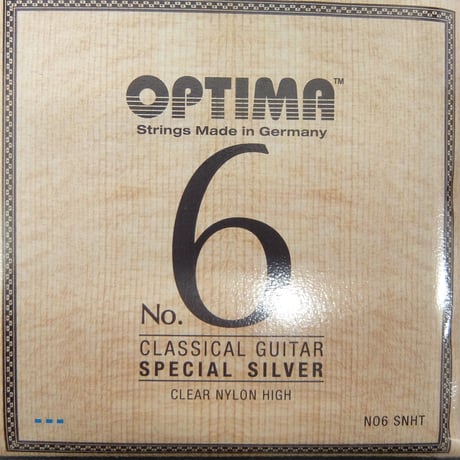 【ギター】OPTIMA　全弦セット　Carbon High + Silver／Nylon High + Silver／Nylon Midium + Silver