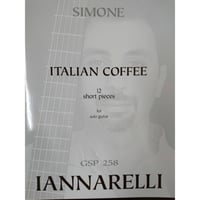 イアンナレッリ／イタリアンコーヒー　ITALIAN COFFEE 12 short pieces for solo guitar/ Iannnarelli