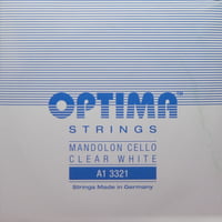 【マンドロンチェロ】OPTIMA　クリアホワイト　A線（１弦）