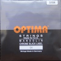 【マンドリン】OPTIMA　黒　G線（４弦）