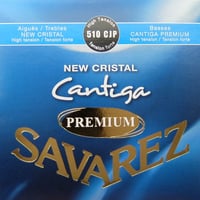 【ギター】SAVAREZ　ニュークリスタル・カンティーガP　High　全弦セット