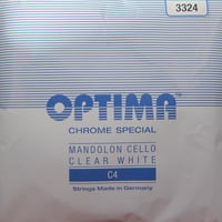 【マンドロンチェロ】OPTIMA　クリアホワイト　C線（４弦）