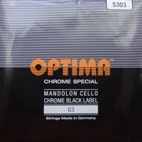 【マンドロンチェロ】OPTIMA　黒　G線（３弦）