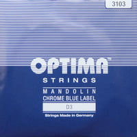 【マンドリン】OPTIMA　青　D線（３弦）