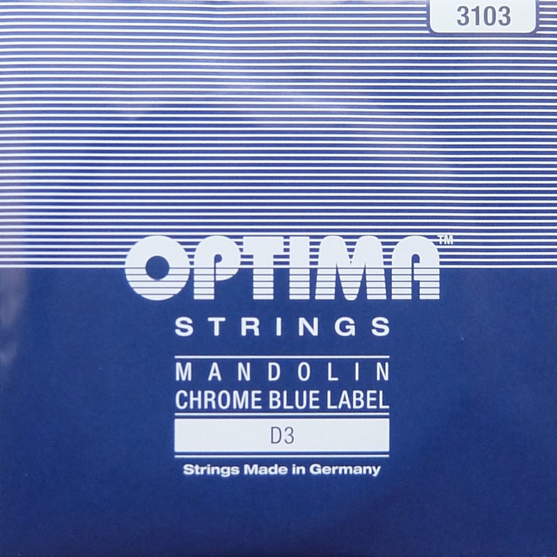 マンドリン】OPTIMA 青 D線（3弦） | SALOTTO クラシックギターと