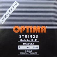 【マンドラ】OPTIMA　黒　E線（１弦）
