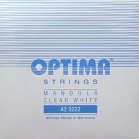 【マンドラ】OPTIMA　クリアホワイト　A線（２弦）