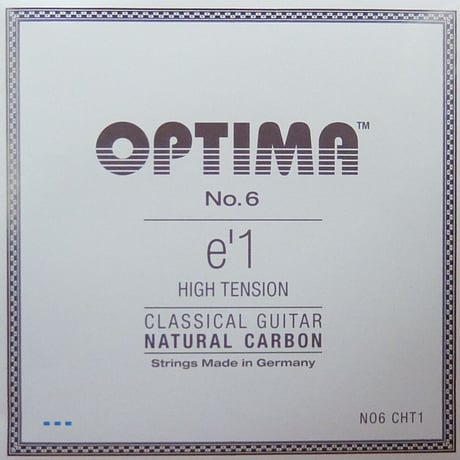 【ギター】OPTIMA　１弦　Carbon High／Carbon Midium／Nylon Midium
