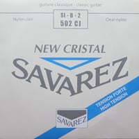 【ギター】SAVAREZ　ニュークリスタル　High　２弦