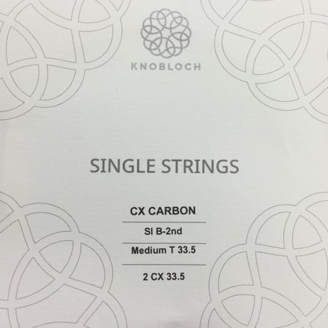 【ギター】ノブロック　CXカーボン　2弦