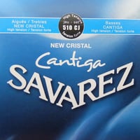 【ギター】SAVAREZ　ニュークリスタル・カンティーガ　High　全弦セット