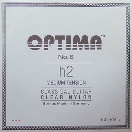 【ギター】OPTIMA　２弦　Carbon High／Carbon Midium／Nylon Midium