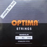 【マンドリン】OPTIMA　黒　A線（２弦）