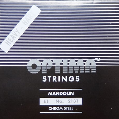 【マンドリン】OPTIMA　フラットワウンド　E線（１弦）