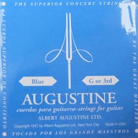 【ギター】AUGUSTINE　青　３弦