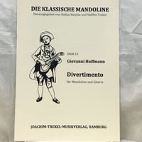 ホフマン／Divertimento（Mn＆Gt）　G. Hoffmann