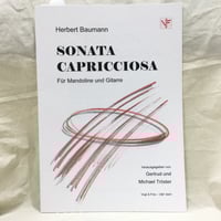 バウマン／ソナタ・カプリチョーザ（マンドリン＆ギター）Sonata Capricciosa　H. Baumann