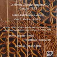 【CD】La tiorba Giorgio Iungman／Pietro Prosser: tiorba, Ugo Orlandi: mandolino