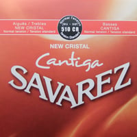 【ギター】SAVAREZ　ニュークリスタル・カンティーガ　Normal　全弦セット