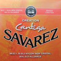 【ギター】SAVAREZ　クリエイション・カンティーガ　Normal　全弦セット