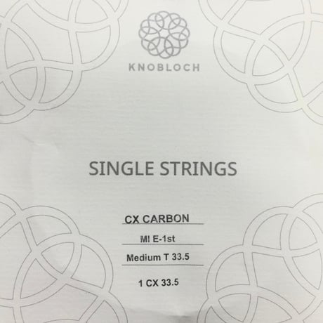 【ギター】ノブロック　CXカーボン　1弦