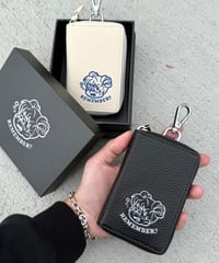 Round Zipper Key Case
