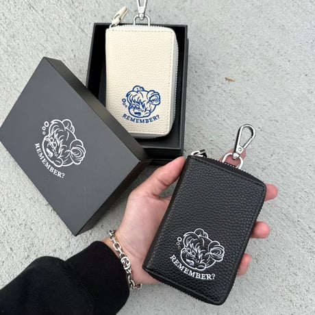 Round Zipper Key Case