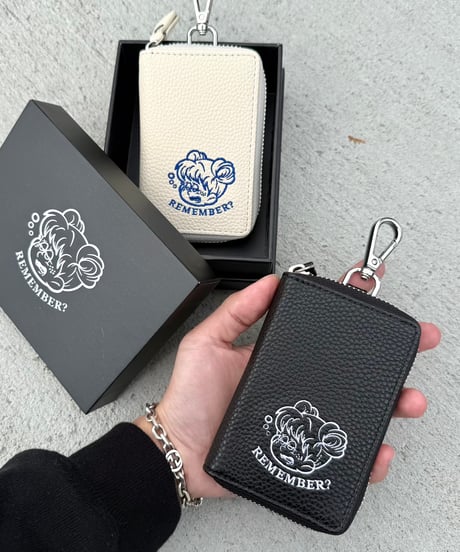 Round Zipper Key Case