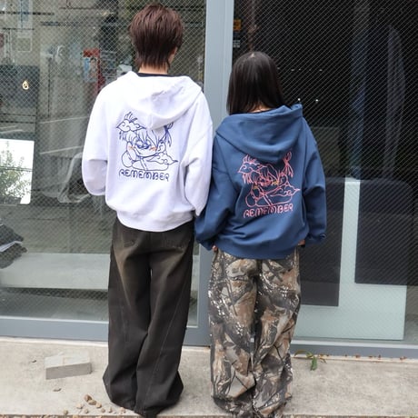China style R-chan Zip Hoodie