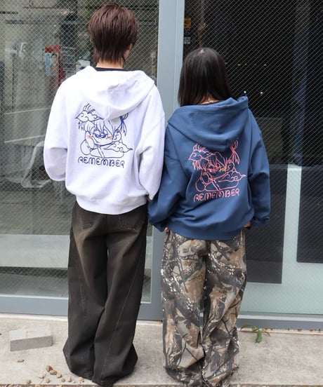 China style R-chan Zip Hoodie