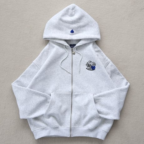 Remember with Heart Zip Hoodie