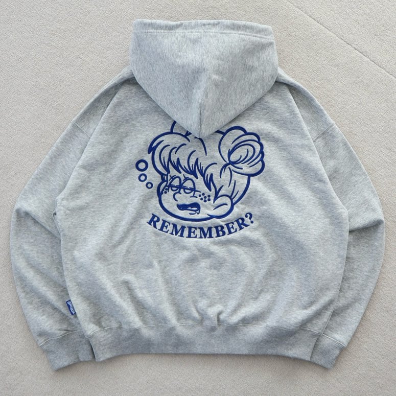 Remember Logo Zip Hoodie | Remember.
