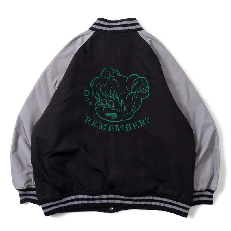 Logo Big Stadium Jacket | Remember. Logo Big Stadium Jacket | Remember.