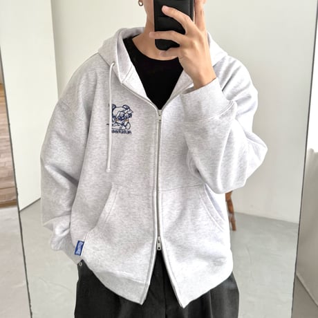 China style R-chan Zip Hoodie