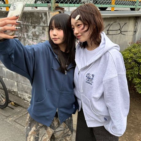 China style R-chan Zip Hoodie