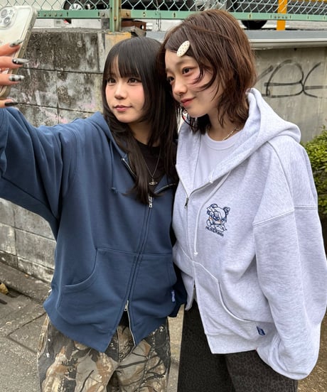 China style R-chan Zip Hoodie