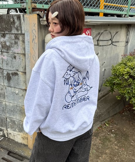 China style R-chan Zip Hoodie