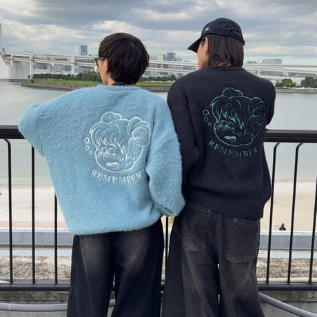 R-chan Shaggy Knit