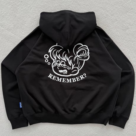 Remember Logo Zip Hoodie