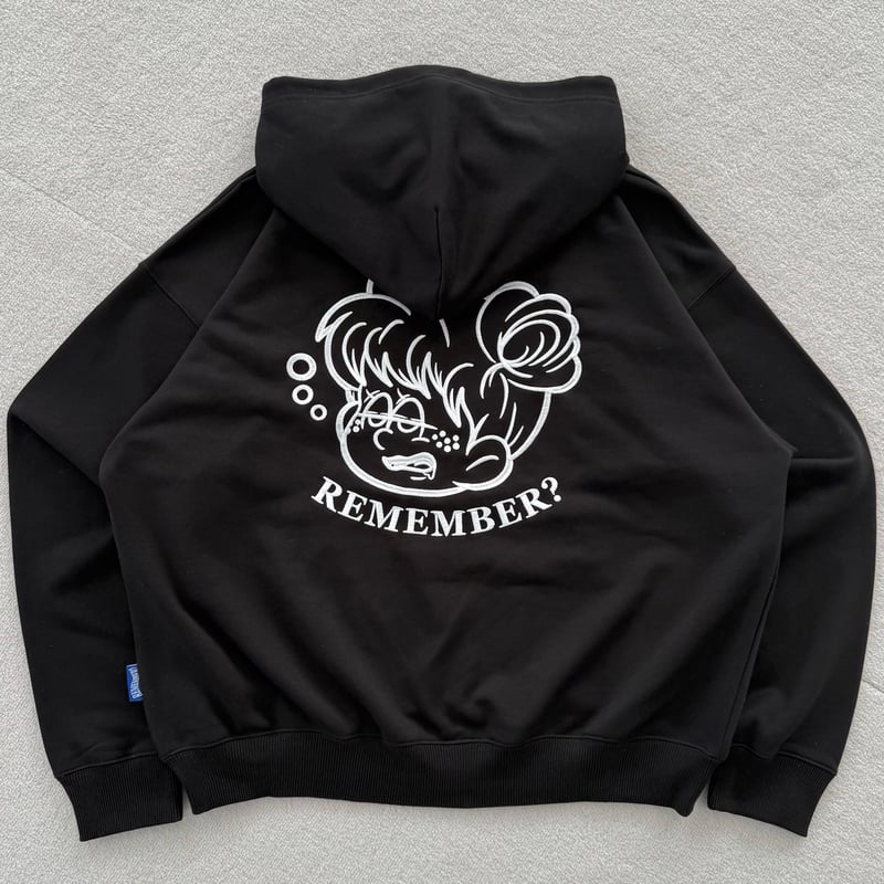 Remember Logo Zip Hoodie | Remember.