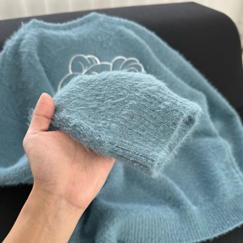 R-chan Shaggy Knit | Remember.